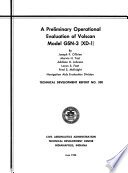 A Preliminary Operational Evaluation of VOLSCAN Model GSN-3 (XD-1)